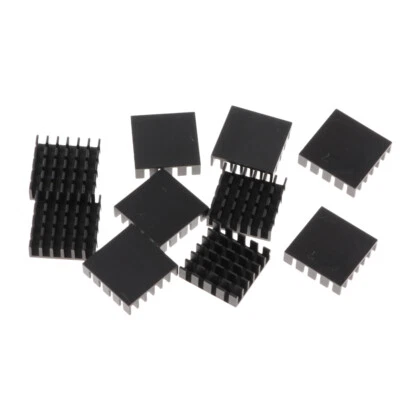 Dissipatore Di Calore In Alluminio 10x, Dissipatore Di Calore Per CPU IC Modulo - Immagine 1 di 4