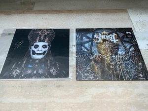 GHOST IMPERA LIMITED EDITION DARK MAGNETA VINYL LP + signed print new GHOST BC - Picture 1 of 8