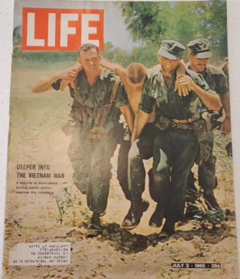 VTG Life Magazine July 2 1965 Vol 59 No. 1 A Patrol Action Against The Vietcong - Image 1 of 4