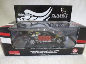 2010 VE COMMODORE JASON BARGWANNA ROCK RACING 1:43 SCALE - Picture 1 of 3