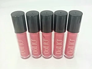 Doll 10 Lip Wardrobe Lip Gloss BELLA 5-Pack 0.06oz Each - Picture 1 of 7