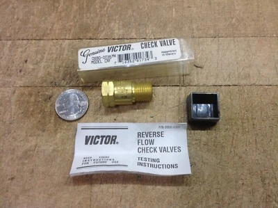Victor Válvula de retención 0690-0035MK Modelo CRF Nuevo Miller Gas Soldadura Taller Antorcha de soldadura Foto 1 de 4