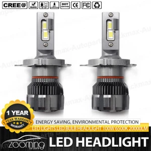 Kit de faros LED H1 H3 H4 H7 H8 H9 H11 9005 9006 880 881 bombillas antiniebla blancas - Imagen 1 de 24