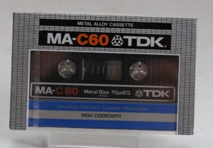 Cinta de casete TDK MA-C 60 sin usar / NOS - rareza absoluta - Imagen 1 de 3