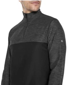 Men's Gap Pullover XL GapFit Gray Black 1/2 Zip Pullover Stretch Knit - Picture 1 of 9
