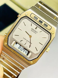 MINT 1980’s SEIKO ANA-DIGI ALARM H-249 IN BOX - Picture 1 of 12