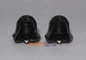 2x Lego Ringwraith Black Head + Hood pieces from set 9472 Lord of the Rings NEW - Picture 1 of 1