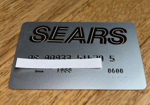 Vintage 2008 SEARS Credit Card - Collectible - Picture 1 of 2