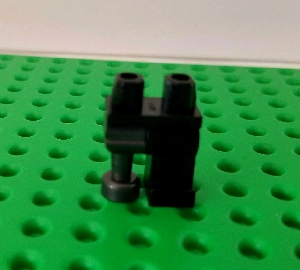 LEGO Minifigure пиратский колышек ноги части тела темно жемчуг серый и черный замок - Изображение 1 из 1