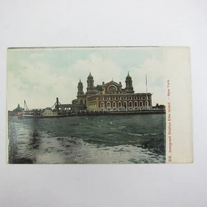 Postcard New York City Immigrant Station Ellis Island Antique UNPOSTED RARE - Picture 1 of 12