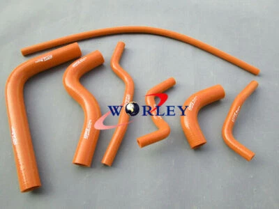 Para SUZUKI SAMURAI 1986-1995 89 90 91 92 93 Silicona Radiador Calentador Manguera NARANJA Foto 1 de 4
