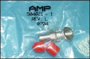 LOT 8 PCS AMP 504021-1 Fiber Optic Multimode ST to ST Connectors NEW SEALED - Picture 1 of 1