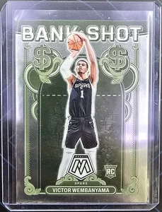 Mosaico Panini 2023-24 - Tiro de banco Victor Wembanyama #17 (RC) - Imagen 1 de 2