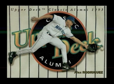 1994 UPPER DECK CLASSIC ALUMNI #298 ALEX RODRIGUEZ ROOKIE RC SEATTLE MARINERS - Image 1 of 2
