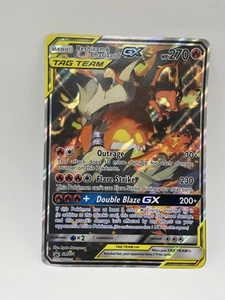 2016-21 Pokemon Sun & Moon Black Star Promos Oversize GX Reshiram Charizard - Picture 1 of 3