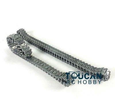 US Stock Heng Long  Metal Tracks for 1/16 USA Sherman M4A3 3898 RC Tank Model - Image 1 of 2