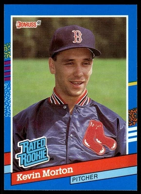 1991 DONRUSS KEVIN MORTON #37 RC BOSTON RED SOX - Image 1 of 2