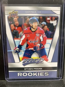 2025-26 Upper Deck MVP #224 Rookie SP Ethan Frank Washington Capitals  - Picture 1 of 2
