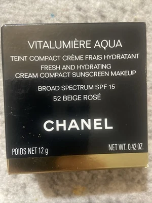 chanel vitalumiere aqua Broad Spectrum SPF 15 —52 Beige Rose - Image 1 of 4