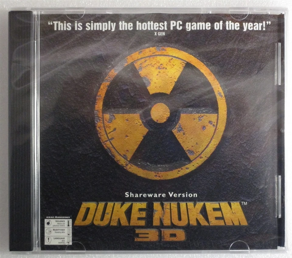 Duke Nukem 3d Shareware Near MINT PC Game