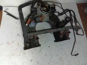 Jeep Wrangler YJ 1991-1995 2,5 4 cilindros colector de admisión riel de combustible carrocería del acelerador OEM - Imagen 1 de 16