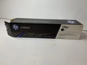 HP Laserjet 126A Black CE310A Toner Cartridge - Picture 1 of 3