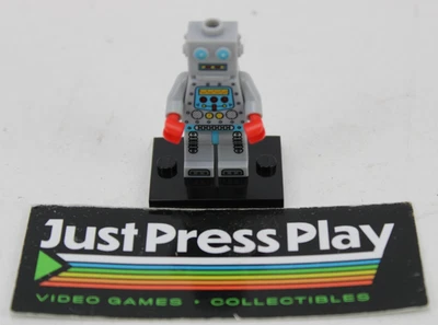 Lego Series 6 Mini Figure Clockwork Robot - Complete w/ Accessories & Stand - Image 1 of 4