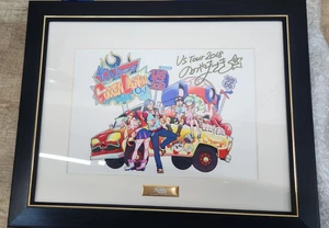 Gurren Lagann 10th Anniversary US Tour 2018 Signed Frame Anime Expo - Picture 1 of 11