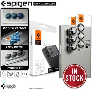 For Galaxy Z Fold 7 Camera Lens Protector SPIGEN EZ Fit Optik Pro HD 9H Glass 2P - Picture 1 of 16