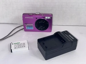 Samsung L200 Compact Digital Camera Pink 10.2MP With Battery & Charger Tested - Picture 1 of 8