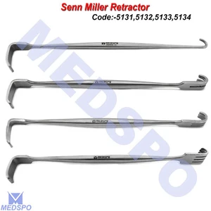 Surgical Senn Miller Retractor Prongs Surgery Veterinary Tissue Instruments Set - Picture 1 of 6