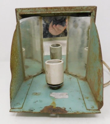 工业或航海水镜单插座古董复古灯具 — 第 1/4 张图片