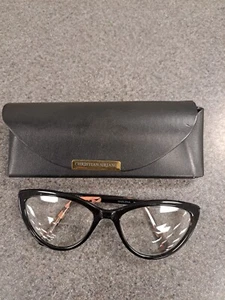 Christian Siriano Marlena Black Optical Frames 56-19-140 With Tags & Case - Picture 1 of 6