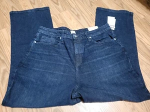 UN NUOVO GIORNO - JEANS BLU bootcut elasticizzato slim fit donna ALTA VITA ALTA - 16 REG - Foto 1 di 5