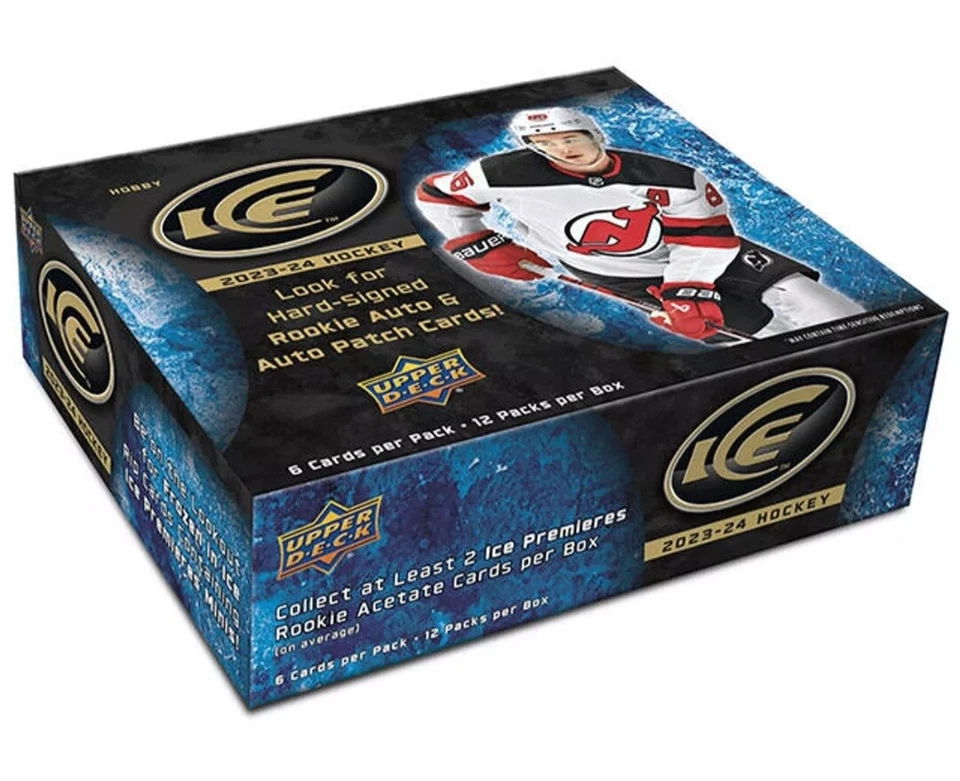 2023-24 Upper Deck Ice - Base Cards Rookies/Vets - You Pick - UPDATED 9-13-25 - Image 1 of 1
