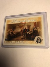 2006 Topps Declaration Of Independence Samuel Chase Insert 🔥