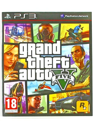 PS3 GAME GTA V Grand Theft Auto 5 PlayStation 3 - Image 1 of 4