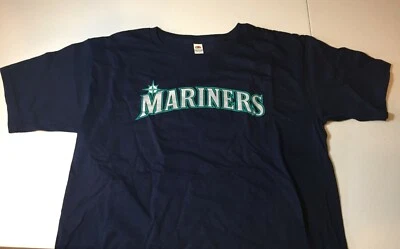 Camiseta Seattle Mariners Azul #34 Félix Hernández Juvenil XL Estadio Sorteo MLB Foto 1 de 2