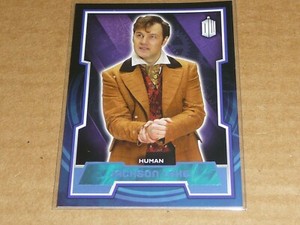 2015 Topps DOCTOR WHO BLUE PARALLEL /199 JACKSON LAKE #132 J3361
