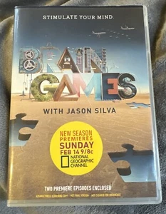 BRAIN GAMES FYC DVD SCREENER NATIONAL GEOGRAPHIC JASON SILVA PSYCHOLOGY PROMO - Picture 1 of 3