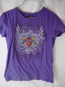 CUTE HARLEY DAVIDSON SHIRT - MICHAELS COTATI CA - WOMEN'S SIZE SMALL - Picture 1 of 5