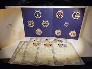 (L1059) The Platinum Wedding Anniversary Photographic Collection 1/10oz Platinum - Picture 1 of 8