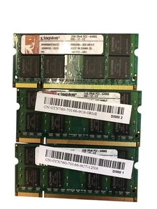 Kingston 2GB 2Rx8 PC2-6400S 666-12-E2 SODIMM Laptop Ram - Picture 1 of 2