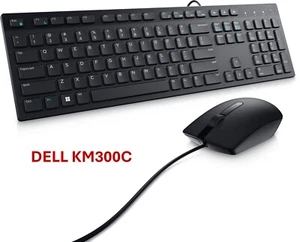 Dell Wired Keyboard and Mouse - KM300C-US - Picture 1 of 3