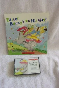 Scholastic "Easter Bunny's on His Way" Book and Cassette Tape - Bild 1 von 1