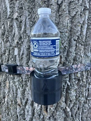 Saddle Hunting Cup Holder For 1" Strap - Tethrd - Trophyline -Cruzr- Bow Hunting - Image 1 of 4