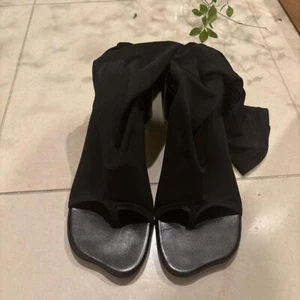 MM6 Maison Margiela boots 39 size Black Made in Italy Good condition - Picture 1 of 4