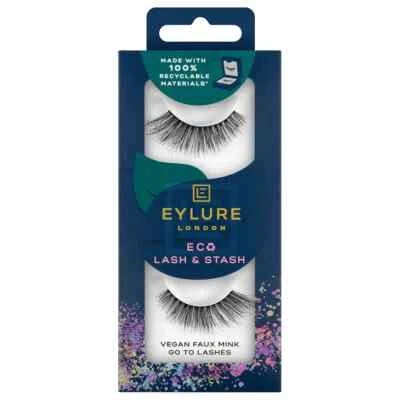EYLURE Eco Lash & Stash Vegan Faux Mink False Strip Eyelashes GO TO LASHES reuse - Image 1 of 2