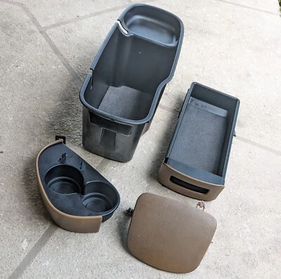 OEM 1995-1999 Chevy Silverado GMC Sierra Tahoe Yukon bronceado consola central repuestos Foto 1 de 4