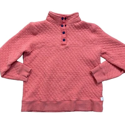 Southern Tide Mujer Pequeña Makenzie Acolchada Pullover Sudadera Suéter Coral Foto 1 de 4